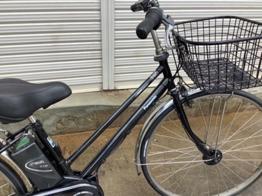 137 パナソニック新機種電動アシスト自転車viviDX city27インチブラック