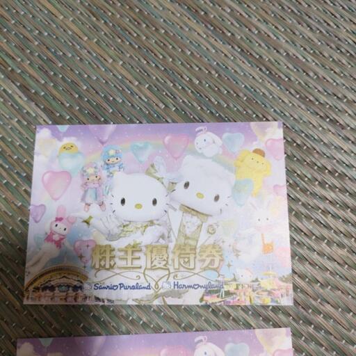 サンリオピューロランド 株主優待券パスポート 3枚