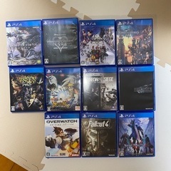 取引中　PS4本体　ソフト11個セットの画像
