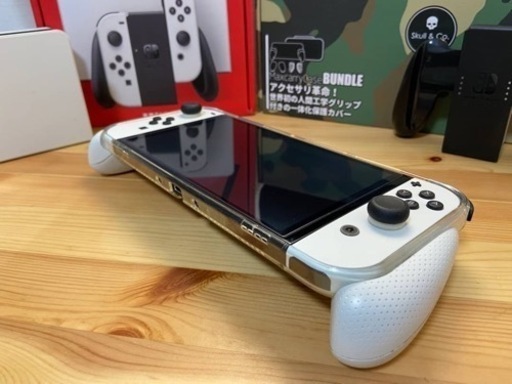 【お値下げ】Switch本体有機EL JCホワイト＋おまけ勢揃い