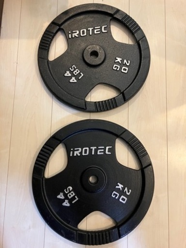 アイロテック 20kgプレート✗2