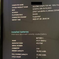 ROG Flow Z13 GZ301VU GeForce RTX 4050の画像