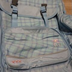 宿泊学習や修学旅行　エル　キスリングバッグ、リュックサックの画像