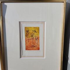 フランスで購入　版画の画像