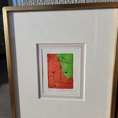 フランスで購入　版画の画像