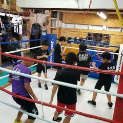 8月☀️無料体験🥊親子参加可👨👦👧👩幼年ボクシング🥊の画像