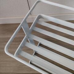 山崎実業　tower　調味料ラック　キッチンスタンド　ホワイトの画像