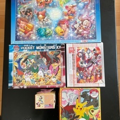 パズル4点＋ポケモンかるた