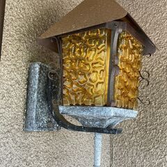 玄関照明（アンティーク調）の画像