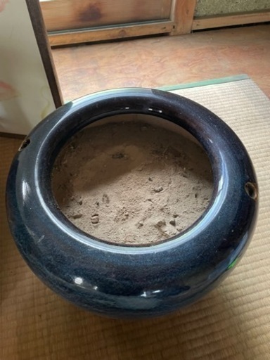 火鉢レトロ灰付き