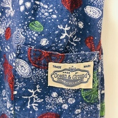 【Ocean & Ground】オーシャンアンドグラウンド 甚平　セットアップ 85-95の画像