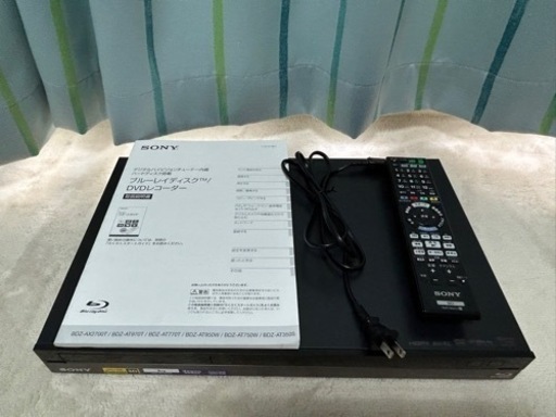 SONY ブルーレイディスクレコーダー BDZ-AT970T