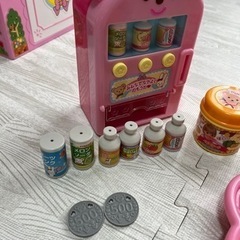 メルちゃん お子様プレート 自販機 セットの画像