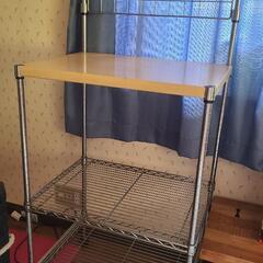 【決まりました】キッチン レンジラックの画像