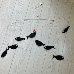お魚モビール 