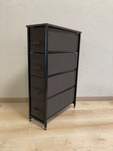 【8/1 10:00までに取りに来れる方】極美品　4段引き出し収納
