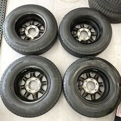 ⚠️1週間限定　stone  BADX ROCK KELLY MX-I 15×6J INSET33 PCD139.7 6穴 夏タイヤ＋