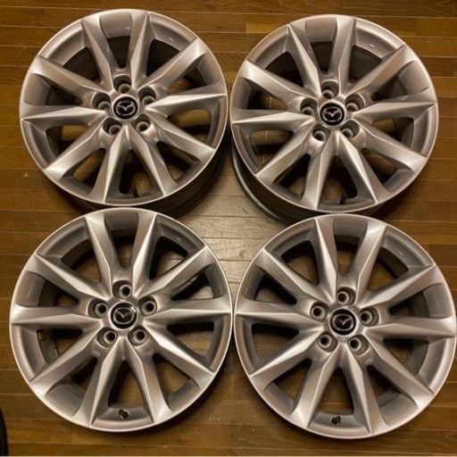 マツダ　アクセラ 純正 18インチアルミホイール　4本セット　18×7J +50