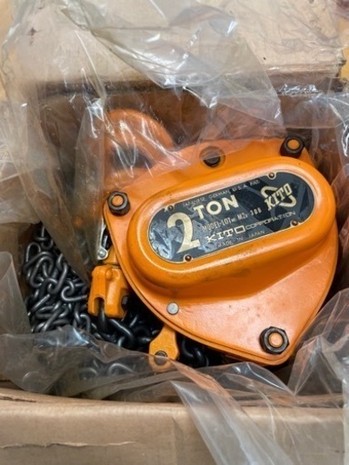 2トンチェーンブロック新品