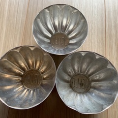 古いアルミの型×3個 JELL-O ゼリーモールドの画像