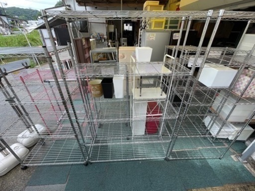 【リサイクルサービス八光】幅113.5　メタルラック（大）