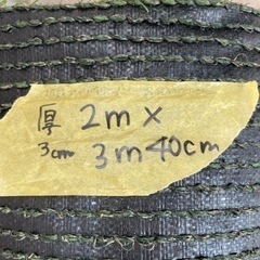 4月末まで　人工芝　アイリスオーヤマ　芝長3cmの画像