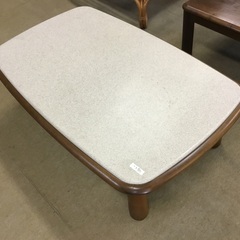 展示品　デュポン社製　人工大理石　リビングテーブルの画像