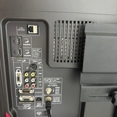 SHARP40インチテレビスタンドセットの画像