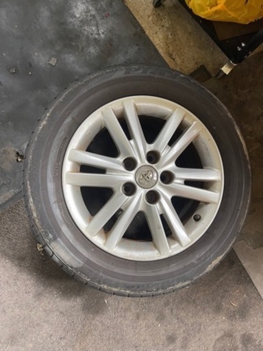 トヨタ　マークX 純正ホイール　バリ山