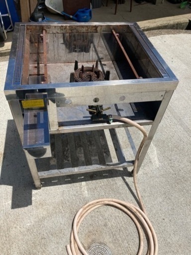 LPガス用業務用焼き台 お好み焼き 焼きそば 鉄板焼き