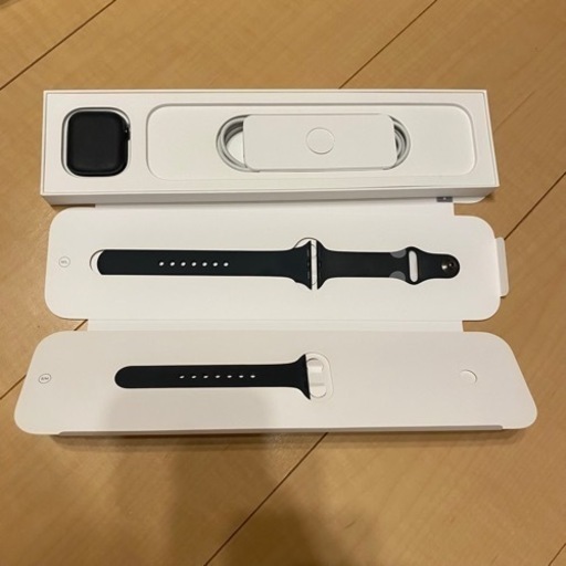 【極美品】AppleWatch8 GPSモデル41mm保証付  スポーツバンド
