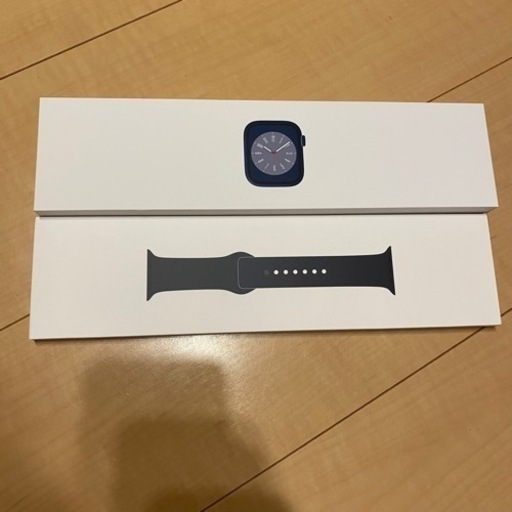 【極美品】AppleWatch8 GPSモデル41mm保証付  スポーツバンド
