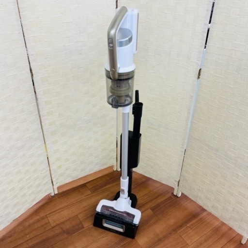 【受け渡し予定あり】埼P◇アイリスオーヤマ 充電式サイクロンスティッククリーナー IC-SLDCP10-N 2021年製 ホコリ取りモップ スリムノズル スタンド 充電器付き IRIS OHYAMA