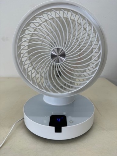 360°首振りサーキュレーター 扇風機 2020年製 型番FF-SQ53DR オーム電機 リモコン無 サーキュレーター 動作品
