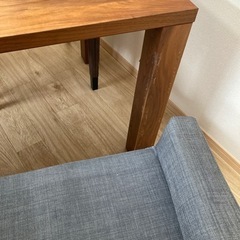 IKEA ダイニングテーブルセット机HJORSTA 椅子4脚 (ありさ