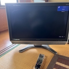 シャープテレビ32vの画像