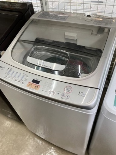 AQUA?シンクロ洗浄?10kg洗濯機6129