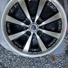 165/50R15 pcd100 オフセット45ホイール4本