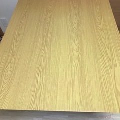 ニトリ 伸長式ダイニングテーブル(ロピア2) ライトブラウンの画像