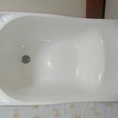 水栓付き[ベビーバス]別出品トイレステップ 足置き台 もあり♪の画像
