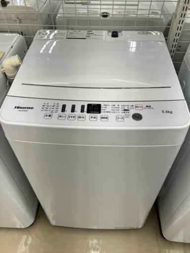 Hisense?コンパクトサイズ?5.5kg洗濯機8309