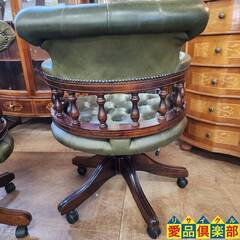 【愛品倶楽部柏店】1960～1970年代生産品 ヴィンセント リボルビングチェア キャスター付 リクライニング 上下昇降 アンティーク レトロ ヴィンテージの画像