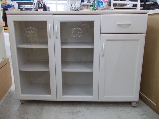 カリモク家具 chitano チターノ ダイニングボード 食器棚 幅68.5cm