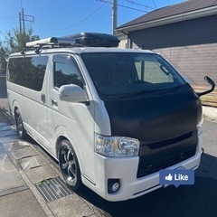 ハイエース スーパーGL 5型 走行少ないです。
