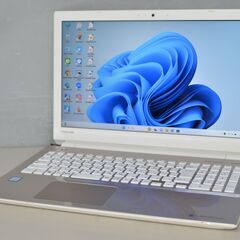 中古ノートパソコン Windows11+office 爆速SSD256GB 東芝Dynabook T65/HGB core i7-8550U/メモリ8GB/無線/15.6インチ/カメラ/DVDマルチ搭載