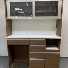 NITORI/ニトリ キッチンボード リガーレ 幅140 ハイグロスミドル