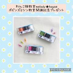 ボビンズミシン×ワンコ服教室melody☆house 入門講座の画像