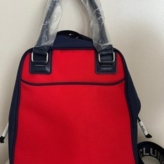 【新品・未使用品】クランクシューズバッグ&ゴルフボール1ダースの画像