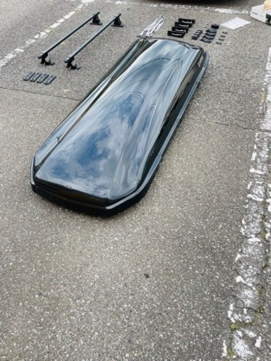 INNO ルーフボックス&ルーフキャリアセット　BRQ55BK