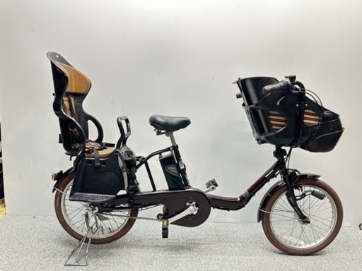 パナソニックギュットミニ　3人乗り対応電動自転車　人気な車種　子供乗せシート付き